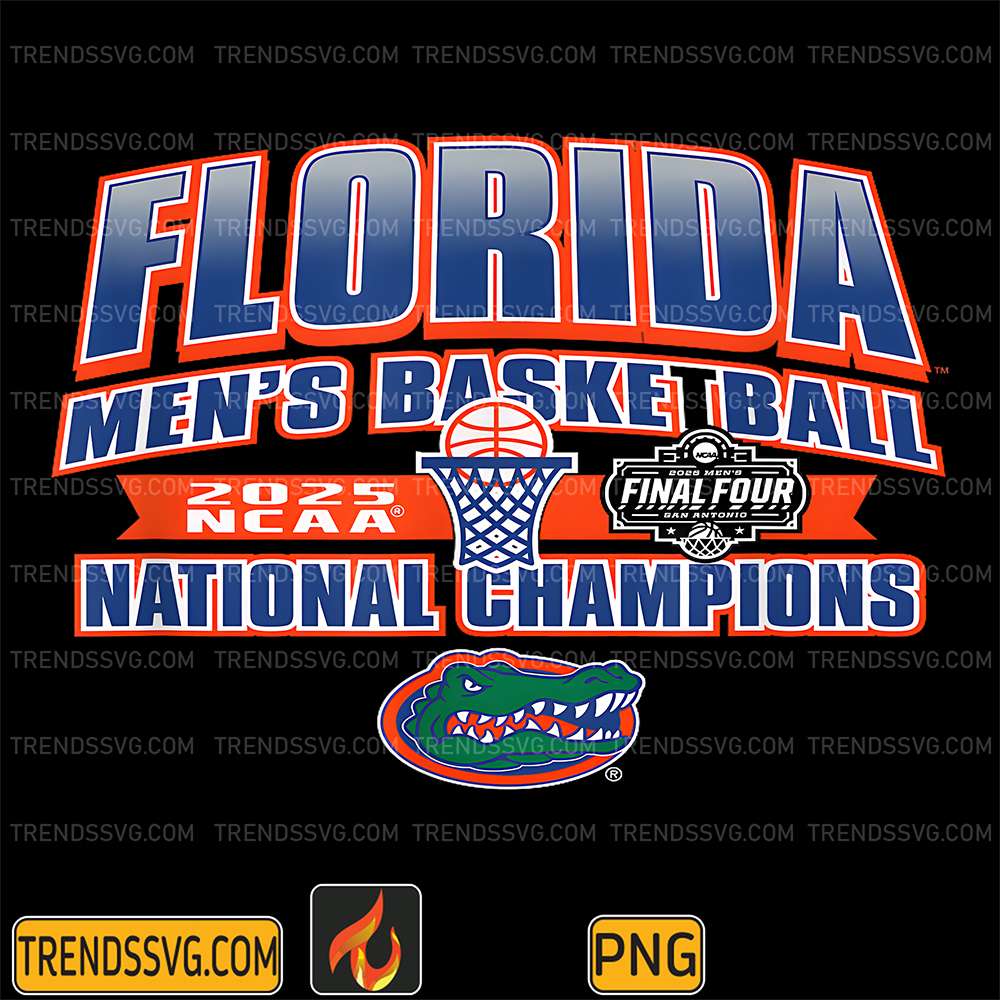 Florida-Gators-National-Champs-2025-Men-s-Basketball-Png-2