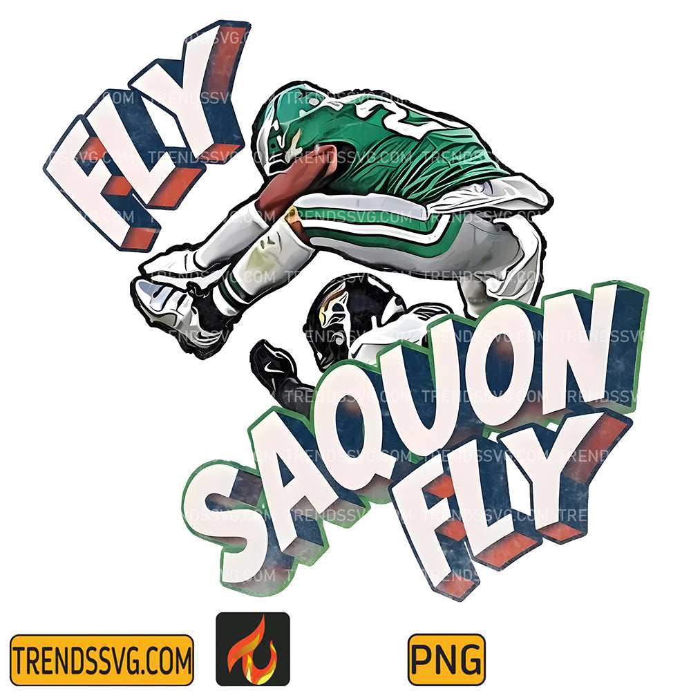 FlySaquonFlyBarkleyHurdleBackwardsPng