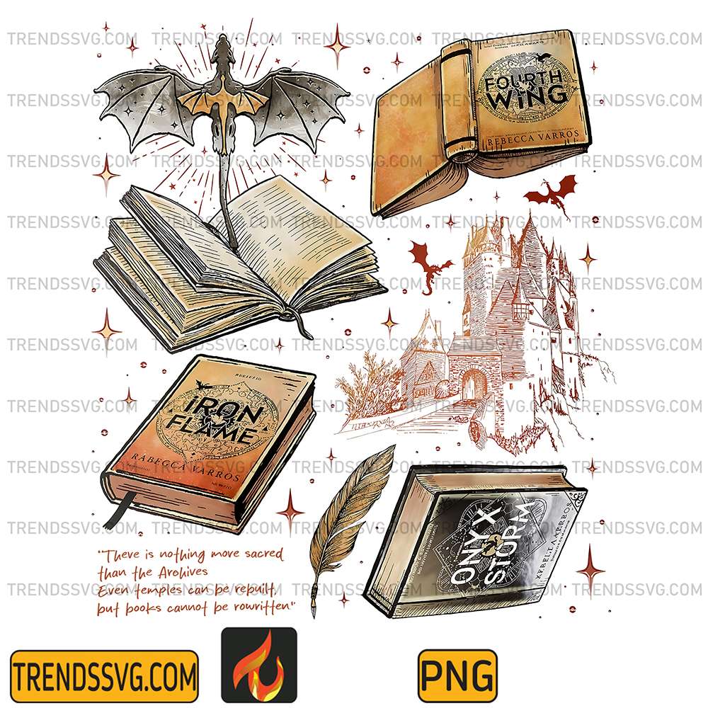 Fourth Wing Series Png TRENDSSVG
