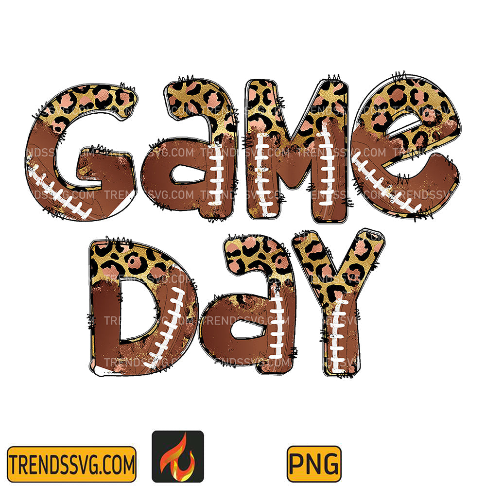 GameDayLeopardFootballPng2