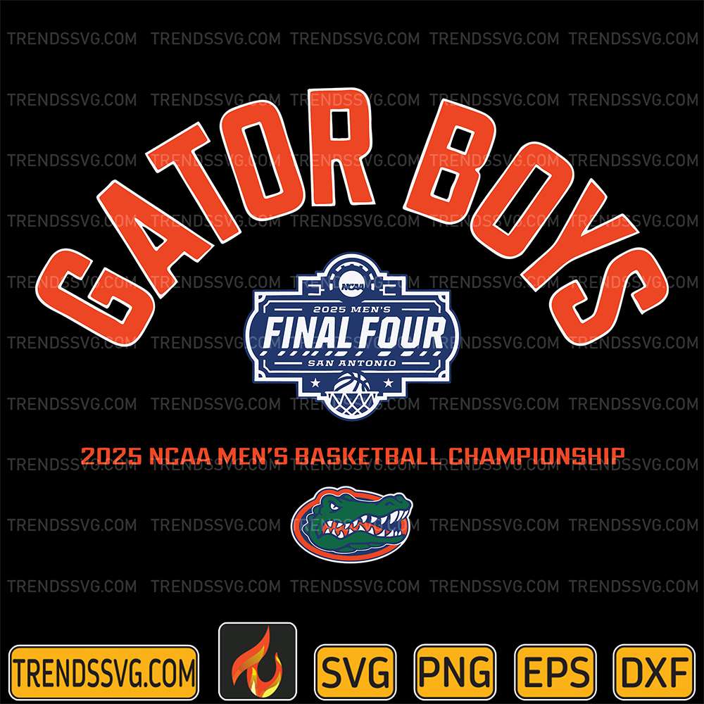 Gator-Boys-Final-Four-2025-Ncaa-Men-s-Basketball-Championship-Svg