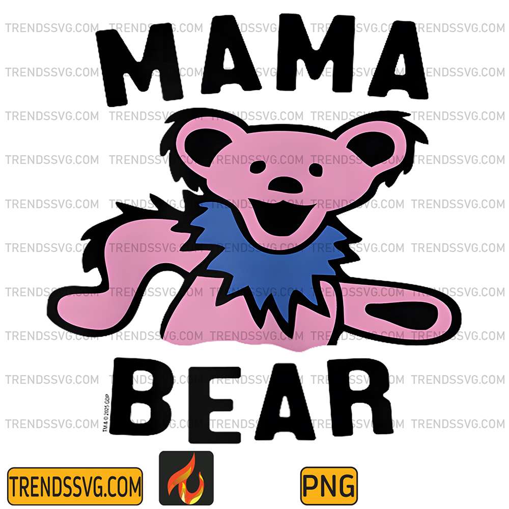 Grateful-Dead-Mama-Bear-Png