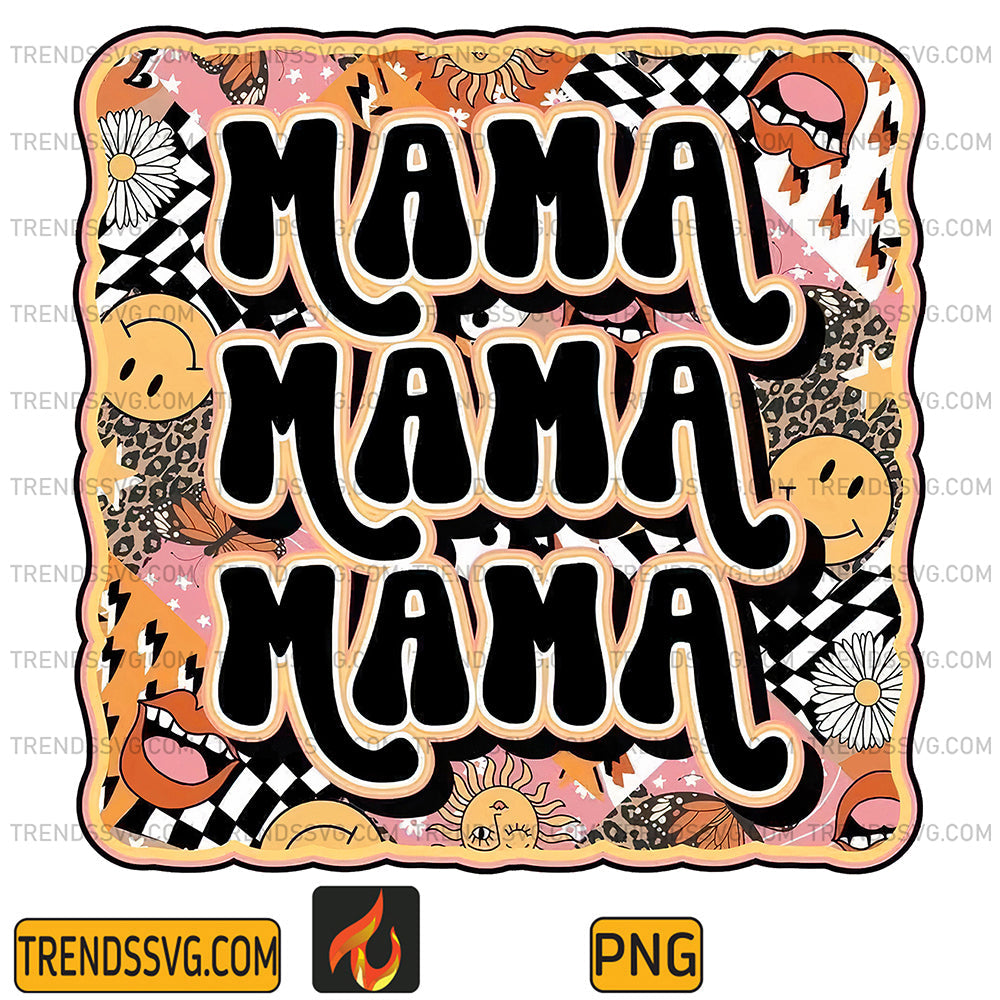 GroovyMamaSublimationPng