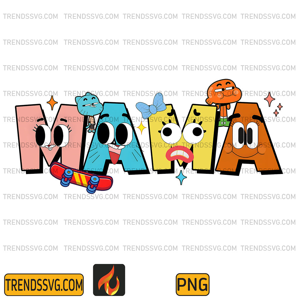 GumballMamaPng