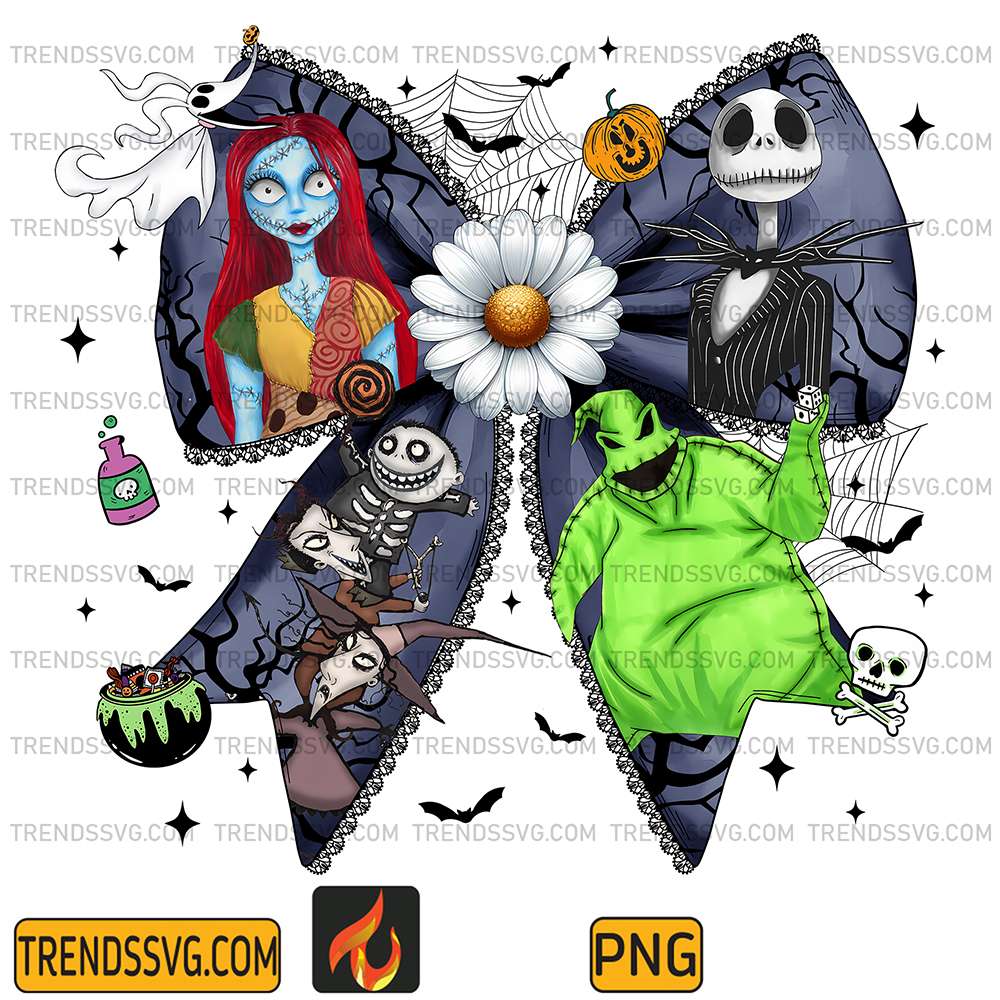 Halloween-Nightmare-Bow-Png