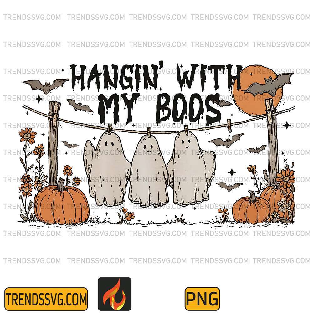Hangin-With-My-Boos-Halloween-Png