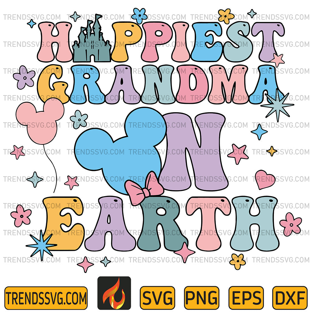Happiest-Grandma-On-Earth-Svg