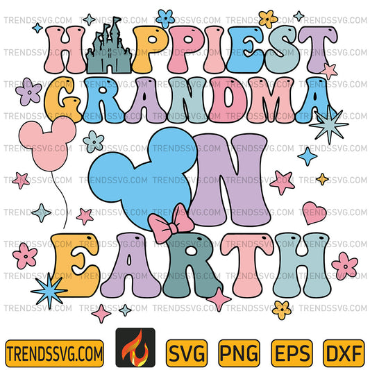 Happiest-Grandma-On-Earth-Svg