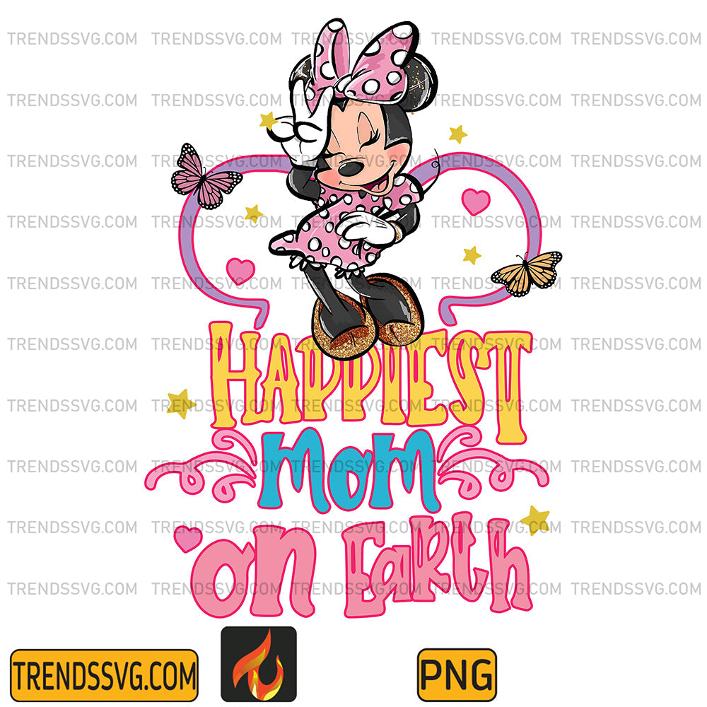 HappiestMomOnEarthMinniePng