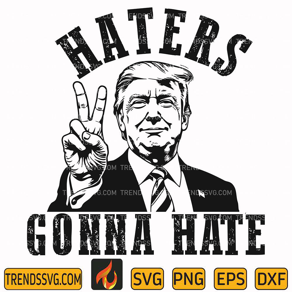HatersGonnaHateTrumpSvg