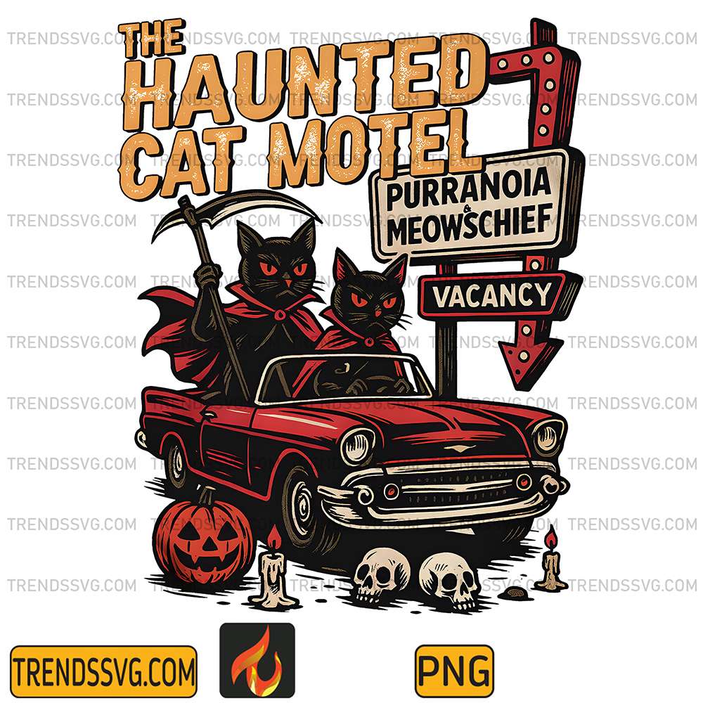 Haunted-Cat-Motel-Png
