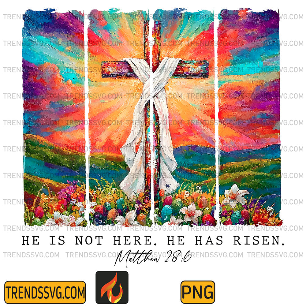 HeisRisenWildflowerPng_1