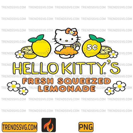 Hello-Kitty-Fresh-Squeezed-Lemonade-Png
