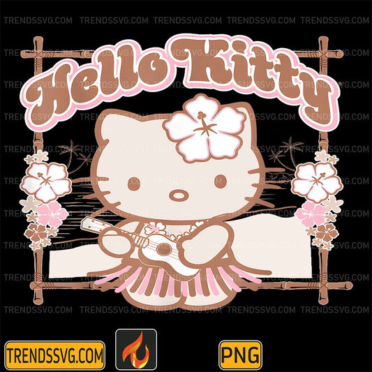 Hello-kitty-Hula-Summer-Png