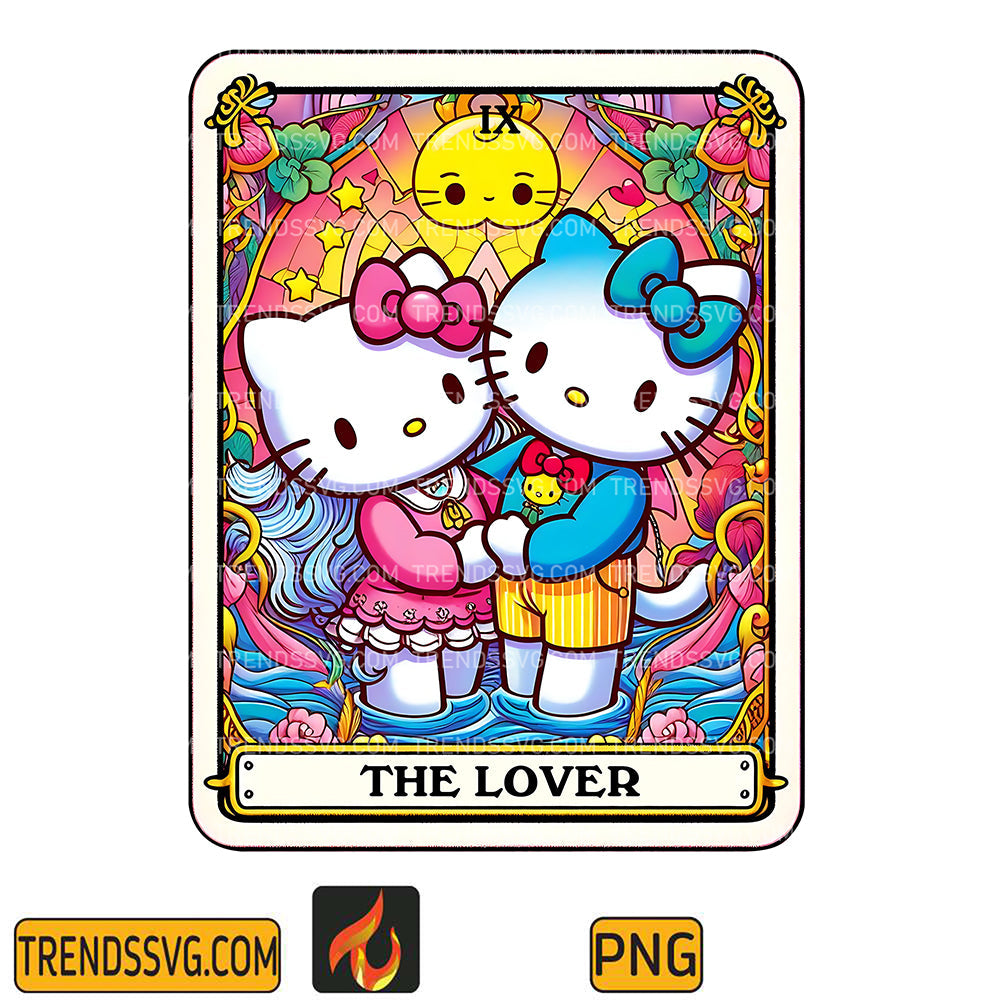 HelloKittyTheLoverMomTarotCardPng_4
