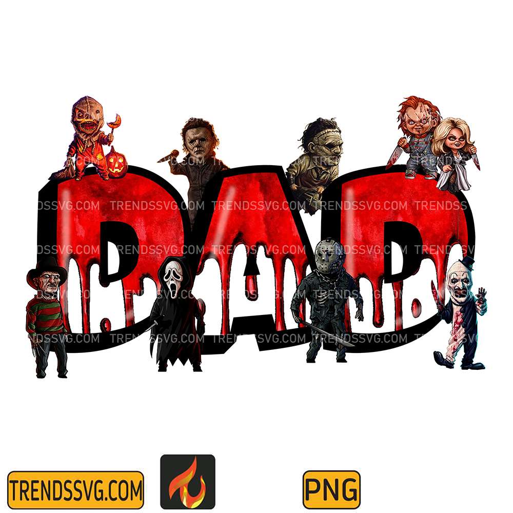 Horror-Movies-Dad-Png