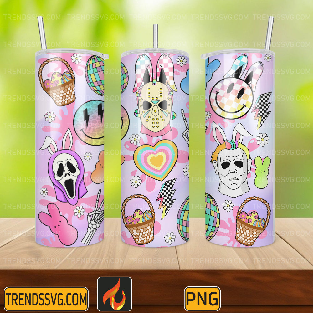 HorrorEasterPngTumbler20OzDesignPng