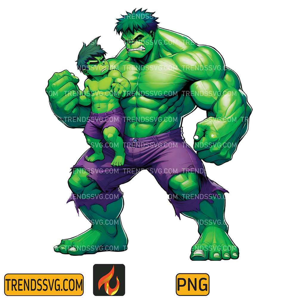 Hulk-Dad-And-Son-Png1