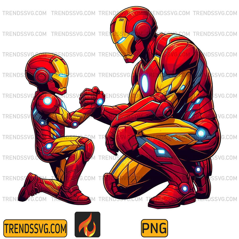 Iron-Man-Dad-And-Son-Png_5