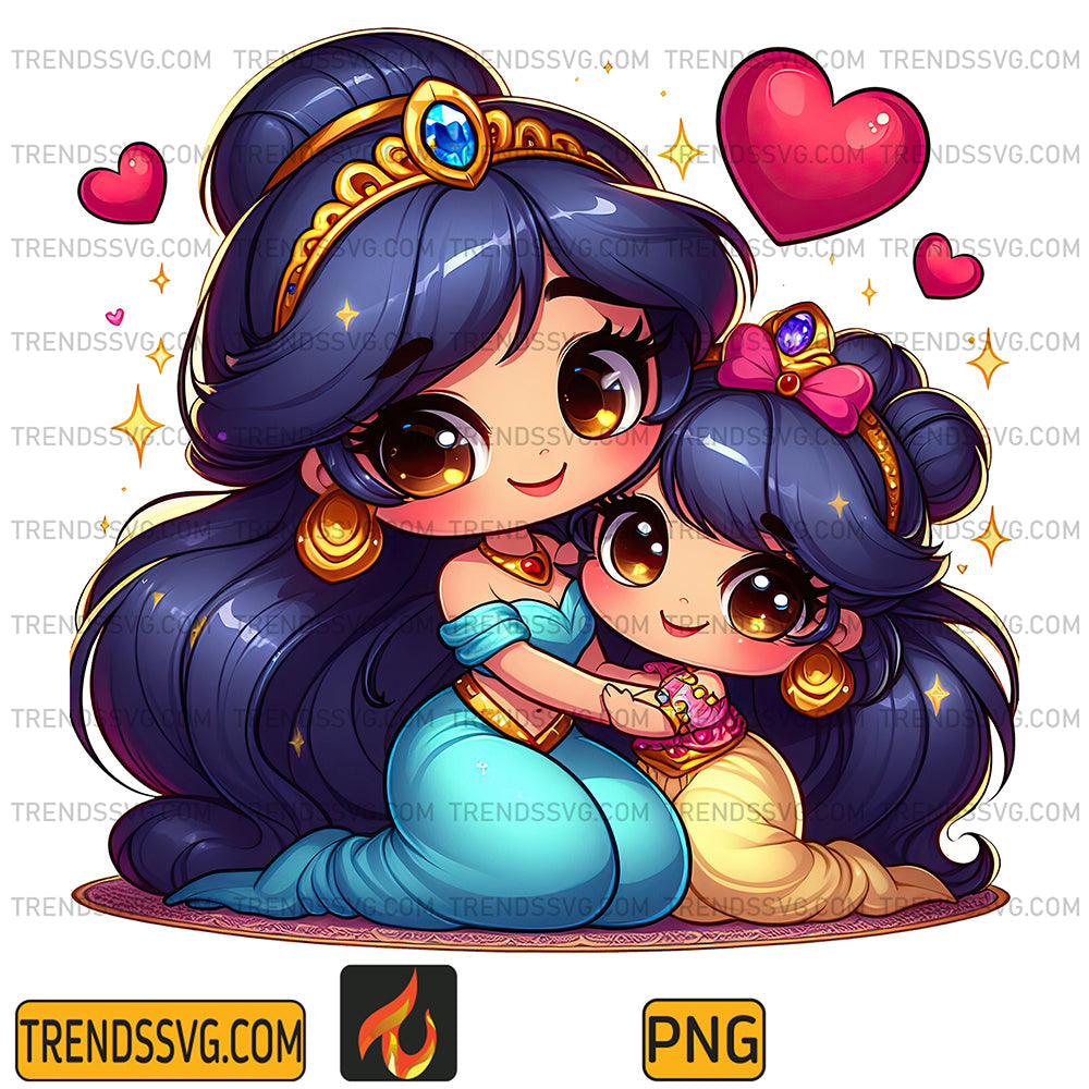 JasminePrincessAndDaughterPng2