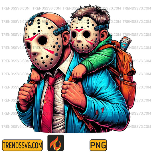 Jason-Voorhees-Dad-And-Son-Png_1
