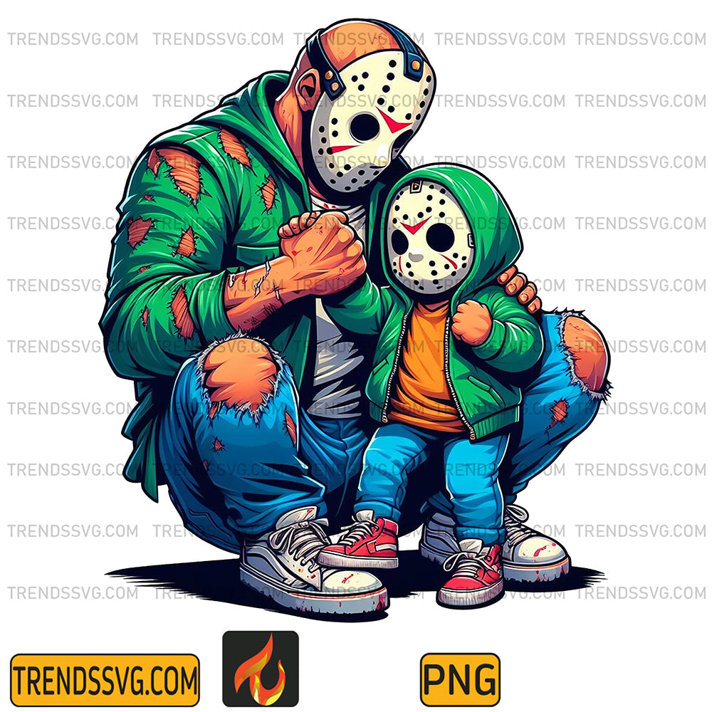 Jason-Voorhees-Dad-And-Son-Png_2