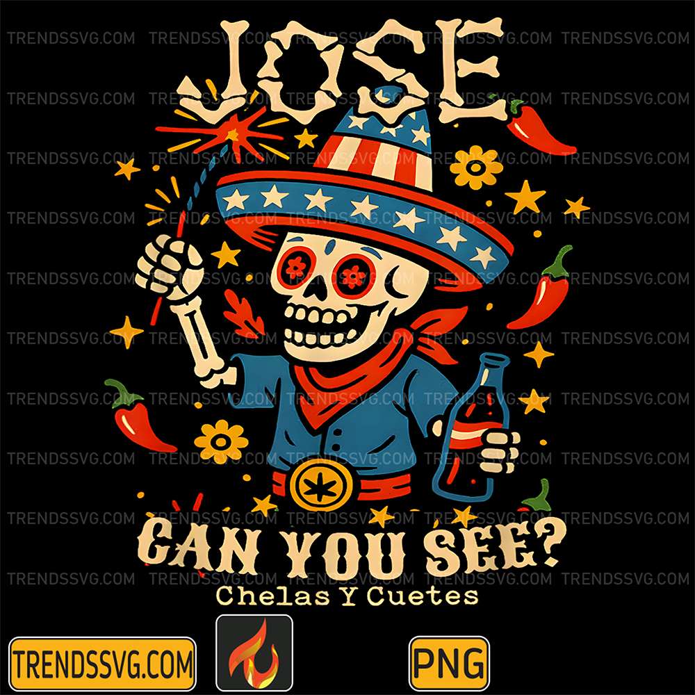 Jose-Can-You-See-4th-Of-July-Png