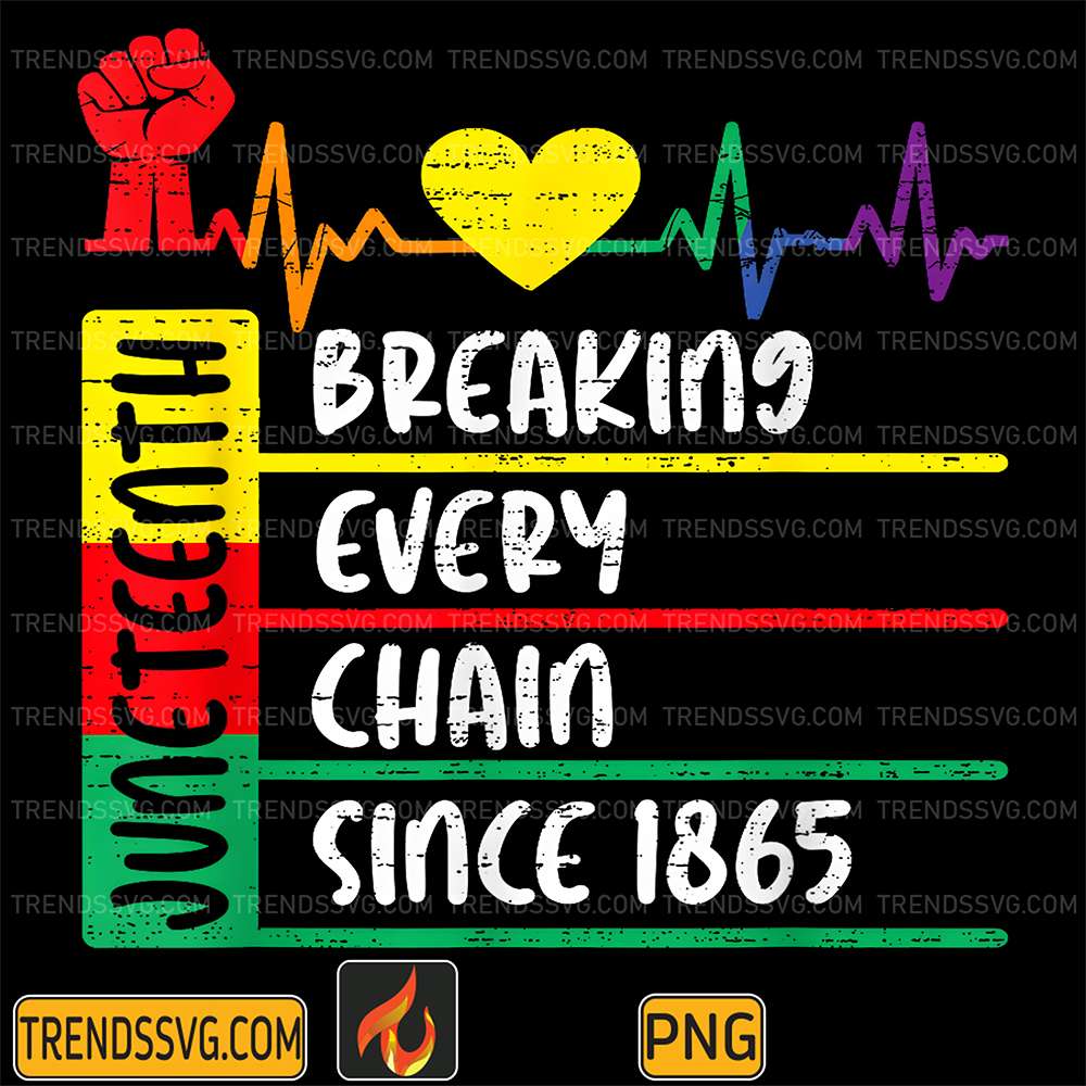 Juneteenth-Breaking-Every-Chain-Since-1865-Freedom-African-Png