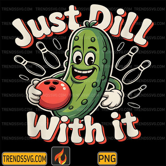 Just-Dill-With-It-Pickle-Bowling-Ball-Png