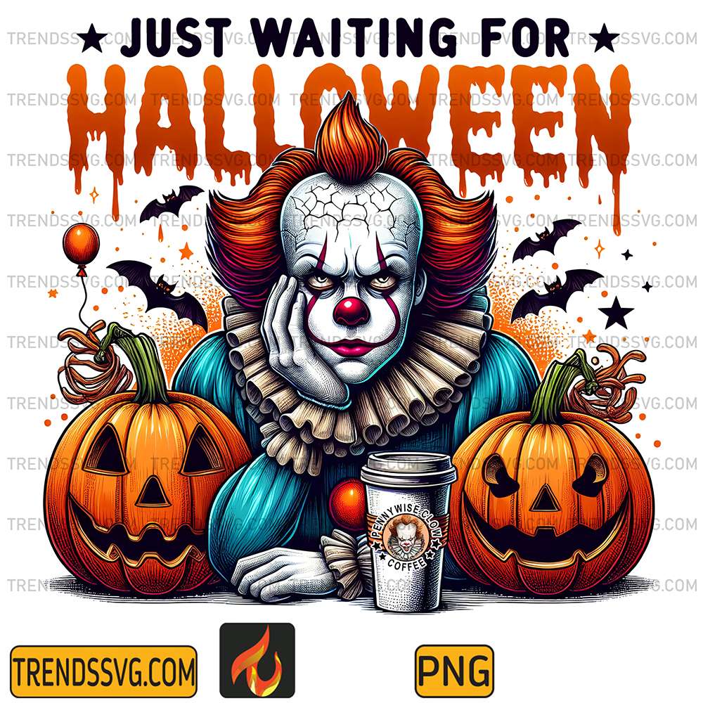 Just-Waiting-For-Halloween-Pennywise-Pumpkin-Fall-Png