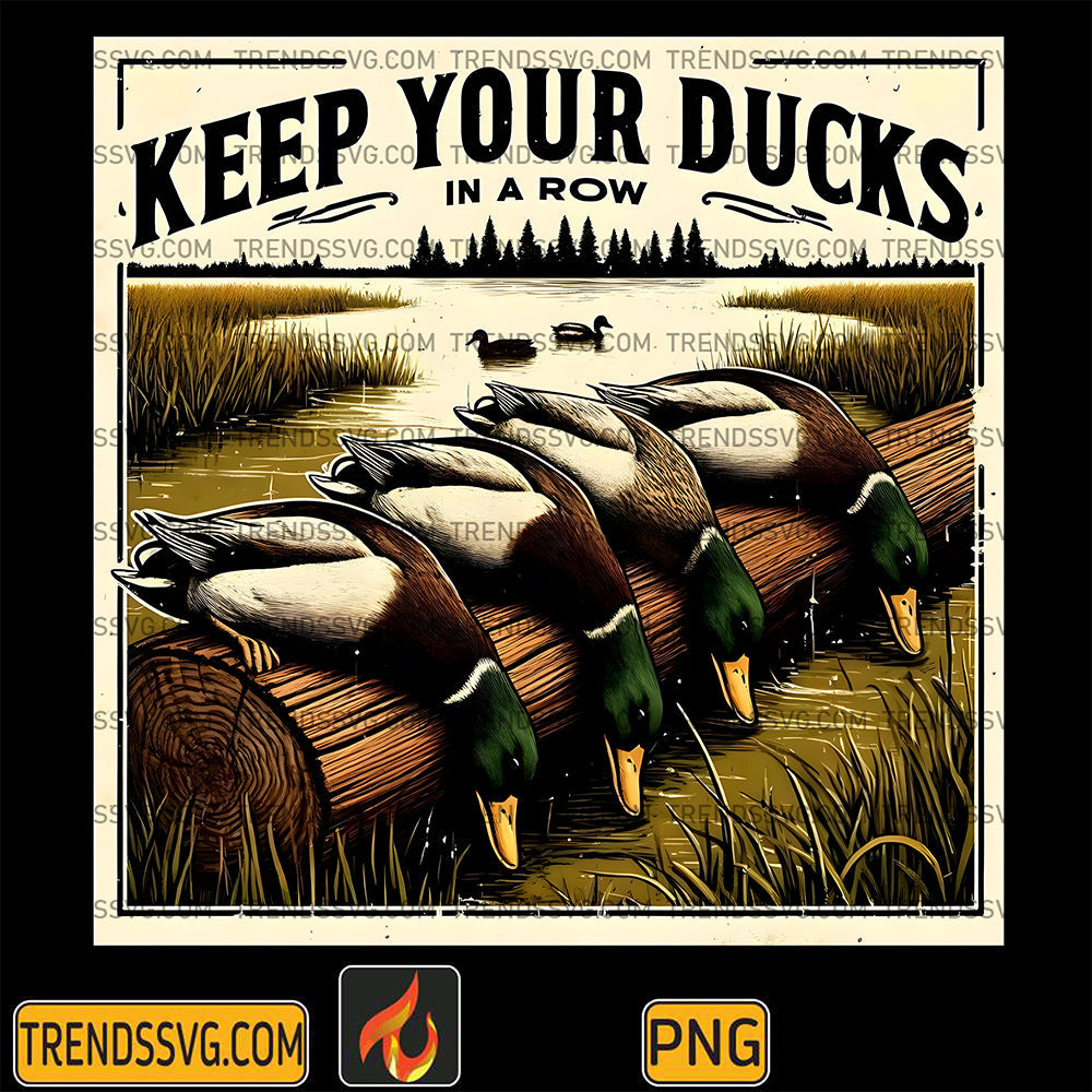 KeepYourDucksInARowDuckHuntingPng
