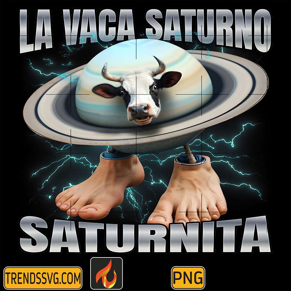 La Vaca Saturno Saturnita Png TRENDSSVG