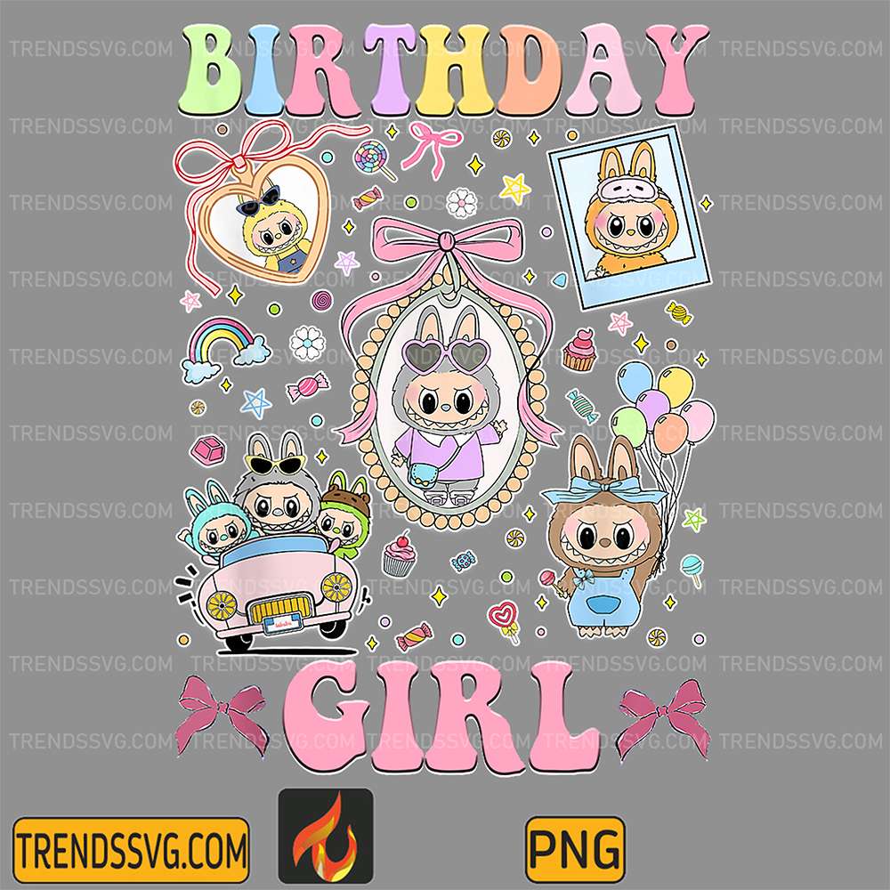 Labubu-Birthday-Girl-Png