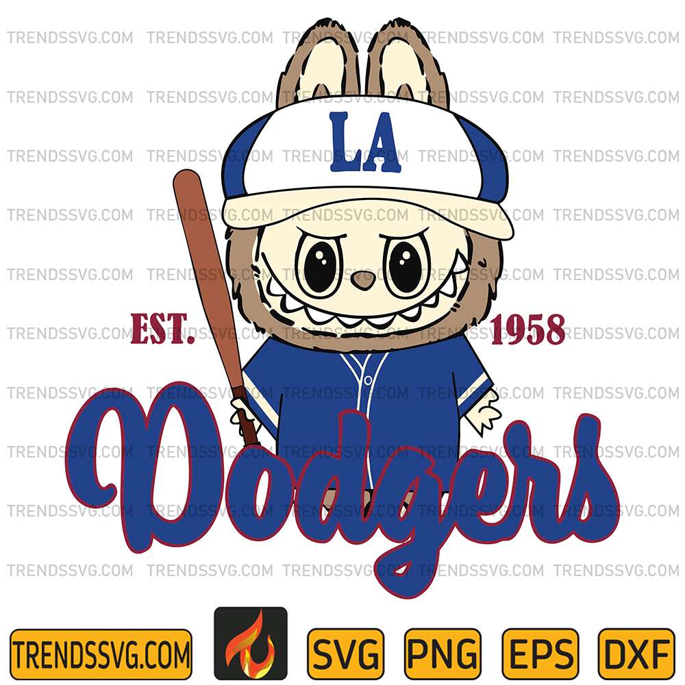 Labubu-Dodgers-Est-1958-Svg