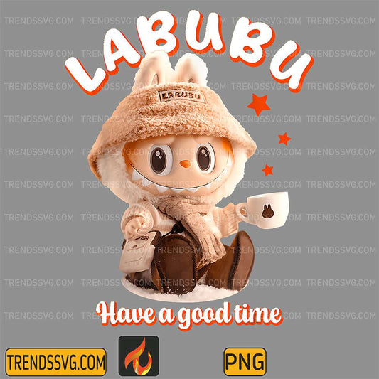 Labubu-Have-A-Good-Time-Png