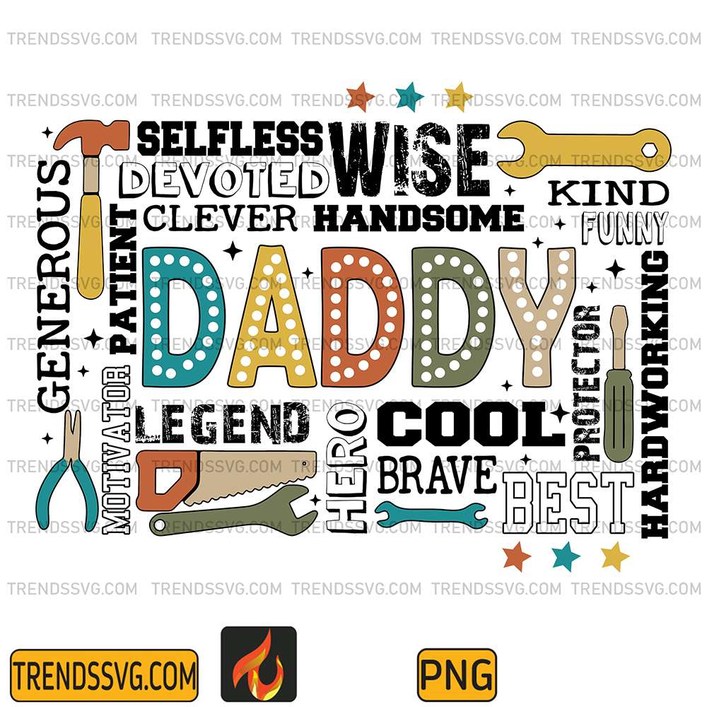 Legend-Cool-Best-Wise-Selfless-Handsome-Daddy-Png