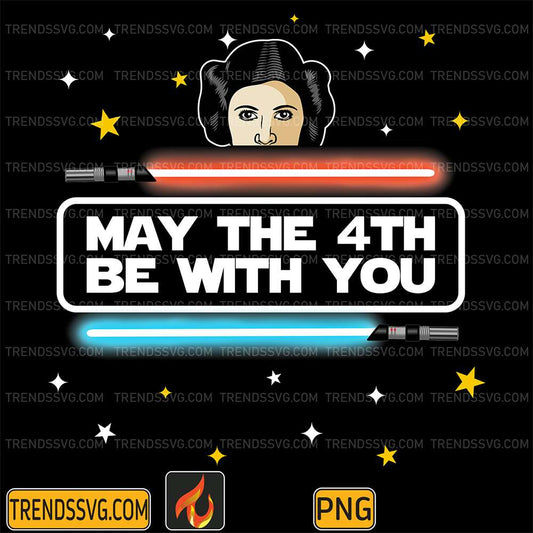 Lei-Organa-May-The-4th-Be-With-You-Png