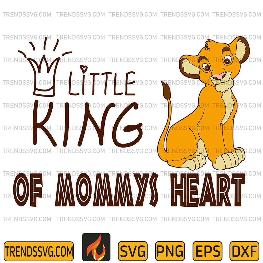 LionLittleKingOfMommysHeartSvg_1