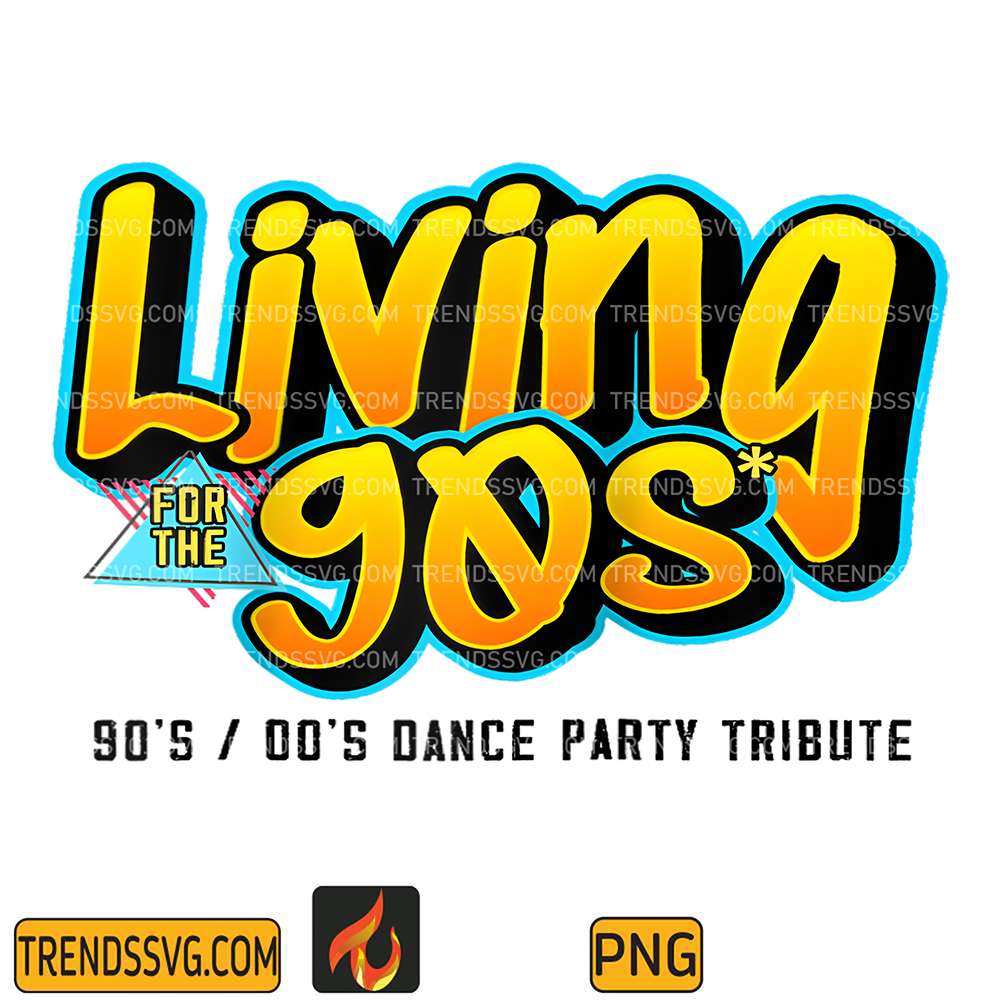 Living-For-The-90s-Raglan-Baseball-Png