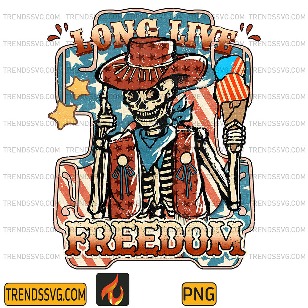 Long-Live-Freedom-4th-Of-July-Png
