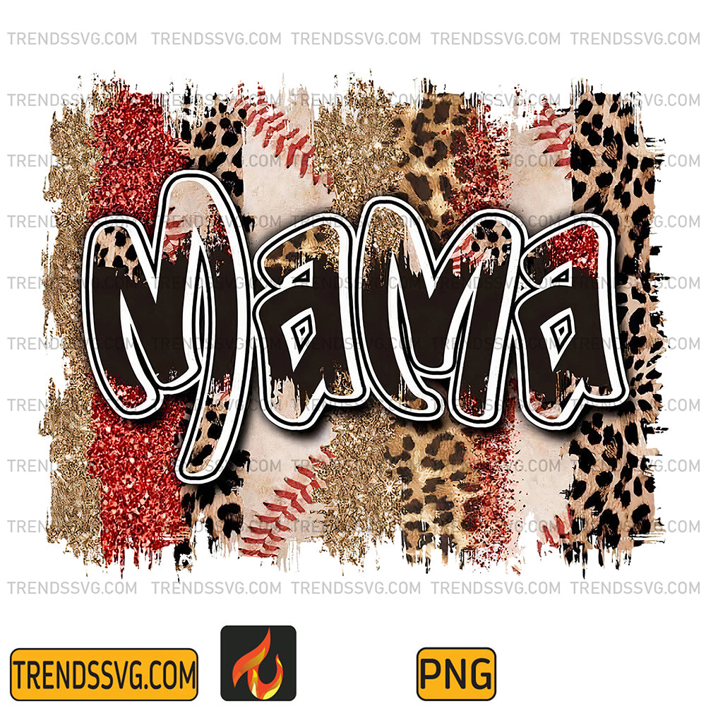 MamaBrushstrokeLeopardPng