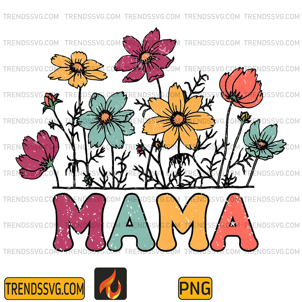 MamaFlowersPng