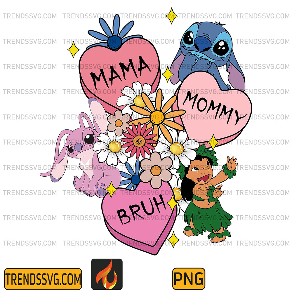 MamaMommyBrushStitchPng