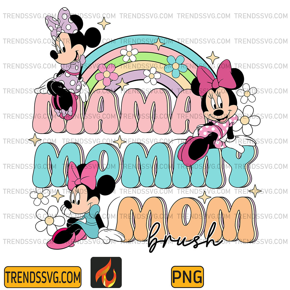 MamaMommyMomBruhMinnieMousePng