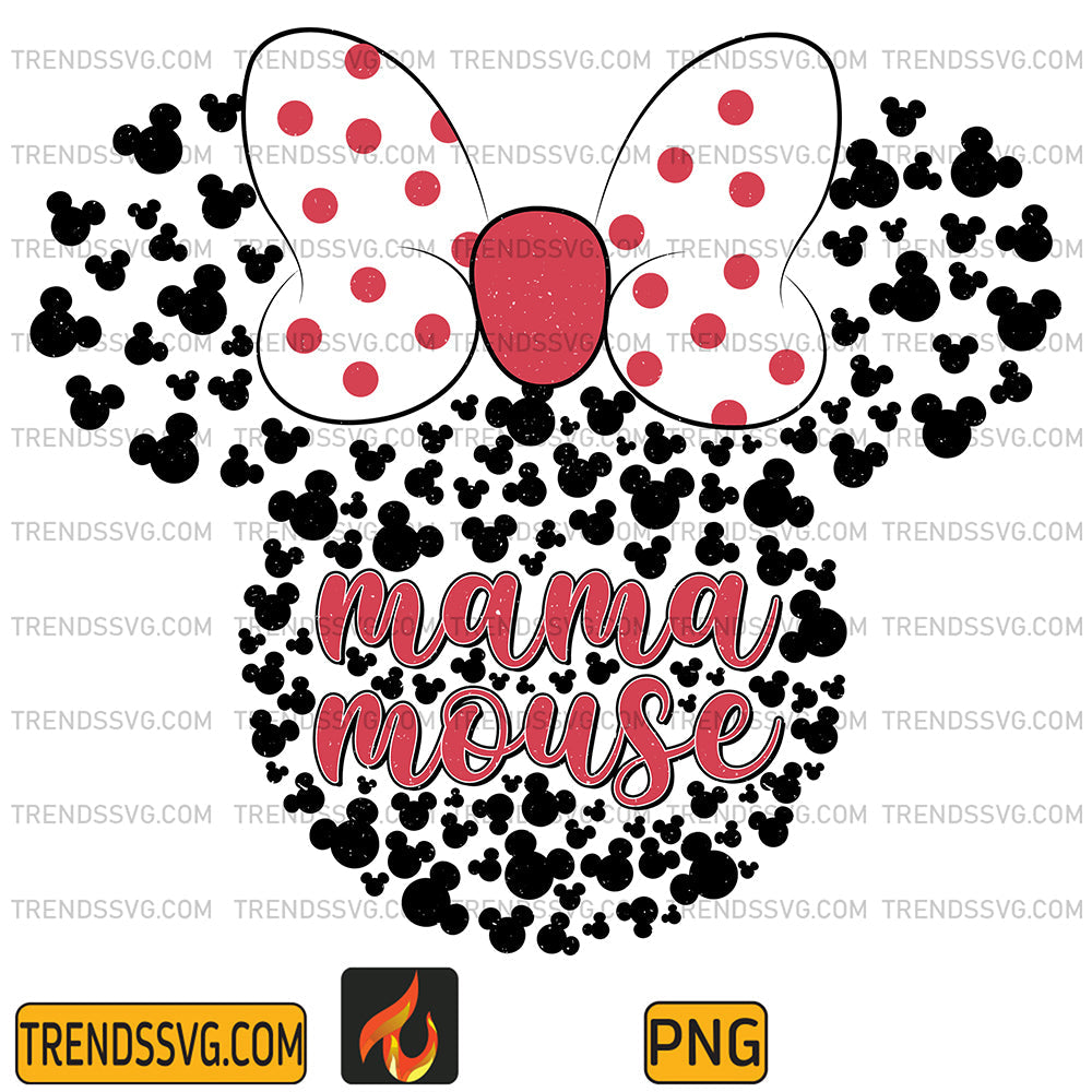 MamaMouseMinnieHeadHappyMother_sDayPng