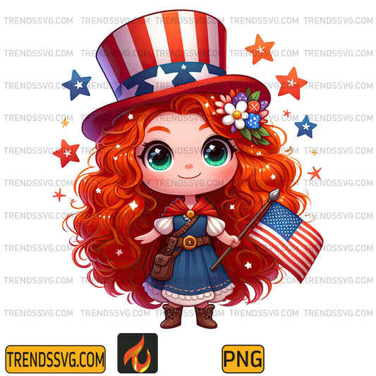 Merida-America-4th-Of-July-Png