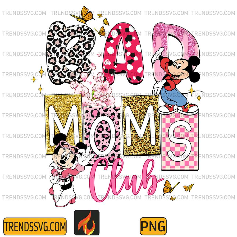 Mickey-And-Minnie-Bad-Moms-Club-Png