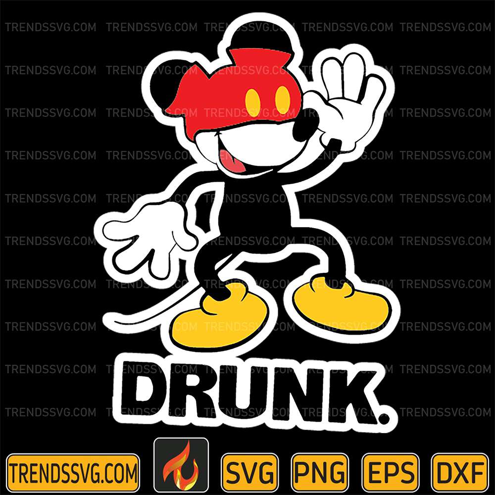 Mickey-Drunk-Svg