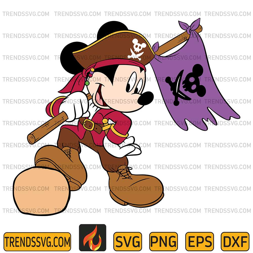 Mickey-Pirates-Cruise-Svg