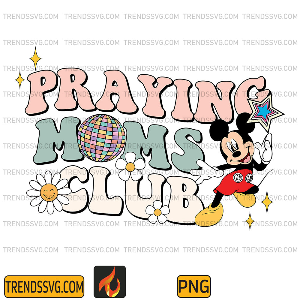 MickeyPrayingMomsClubPng1
